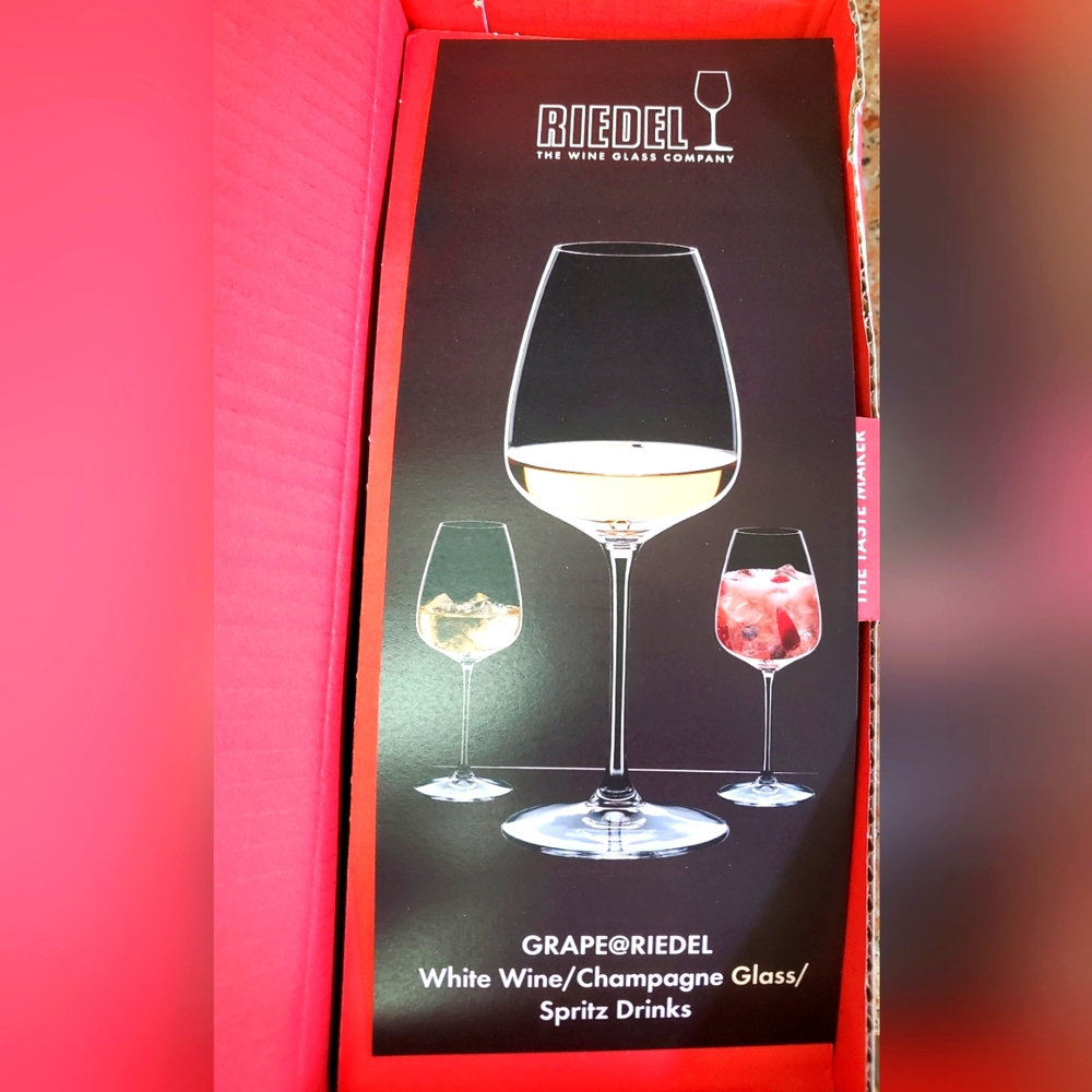 Riedel Wine Glass (1) 18.6 oz White Wine /Champagne/Spritz - NIB